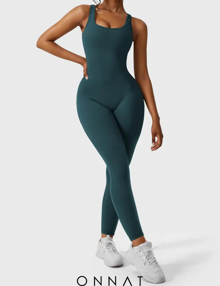 Onnat Lizvette V-Back Jumpsuit Jumpsuits