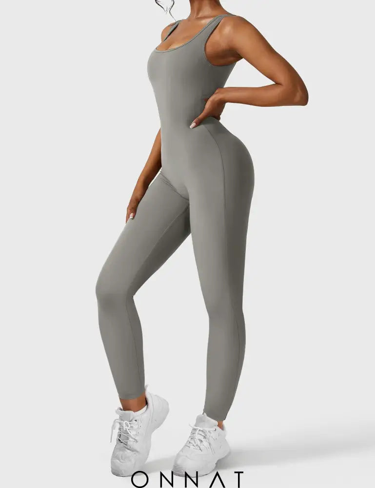 Onnat Lizvette V-Back Jumpsuit Jumpsuits