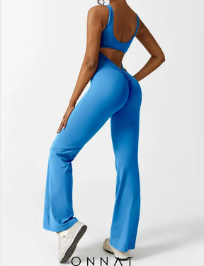 Onnat Lizvette V-Back Jumpsuit Jumpsuits