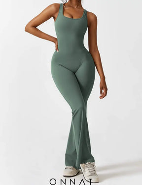 Onnat Lizvette V-Back Jumpsuit Jumpsuits