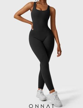 Onnat Lizvette V-Back Jumpsuit Jumpsuits