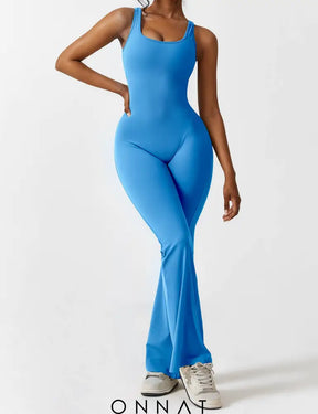 Onnat Lizvette V-Back Jumpsuit Jumpsuits