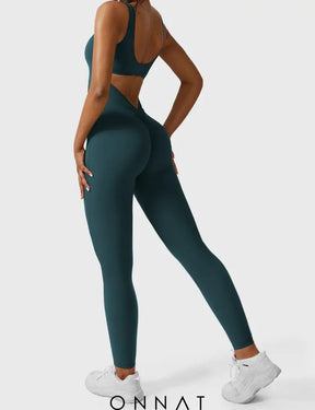 Onnat Lizvette V-Back Jumpsuit Jumpsuits