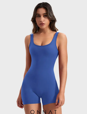 Onnat Lizvette V-Back Romper Jumpsuits