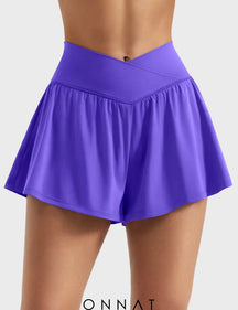 Onnat Maggie Tennis Skorts With Pockets Blue Violet / S Shorts