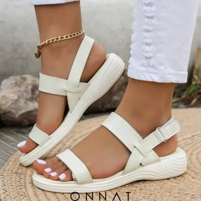 Onnat | Orthopedische Zomer Sandalen Wit / 38 Sandals