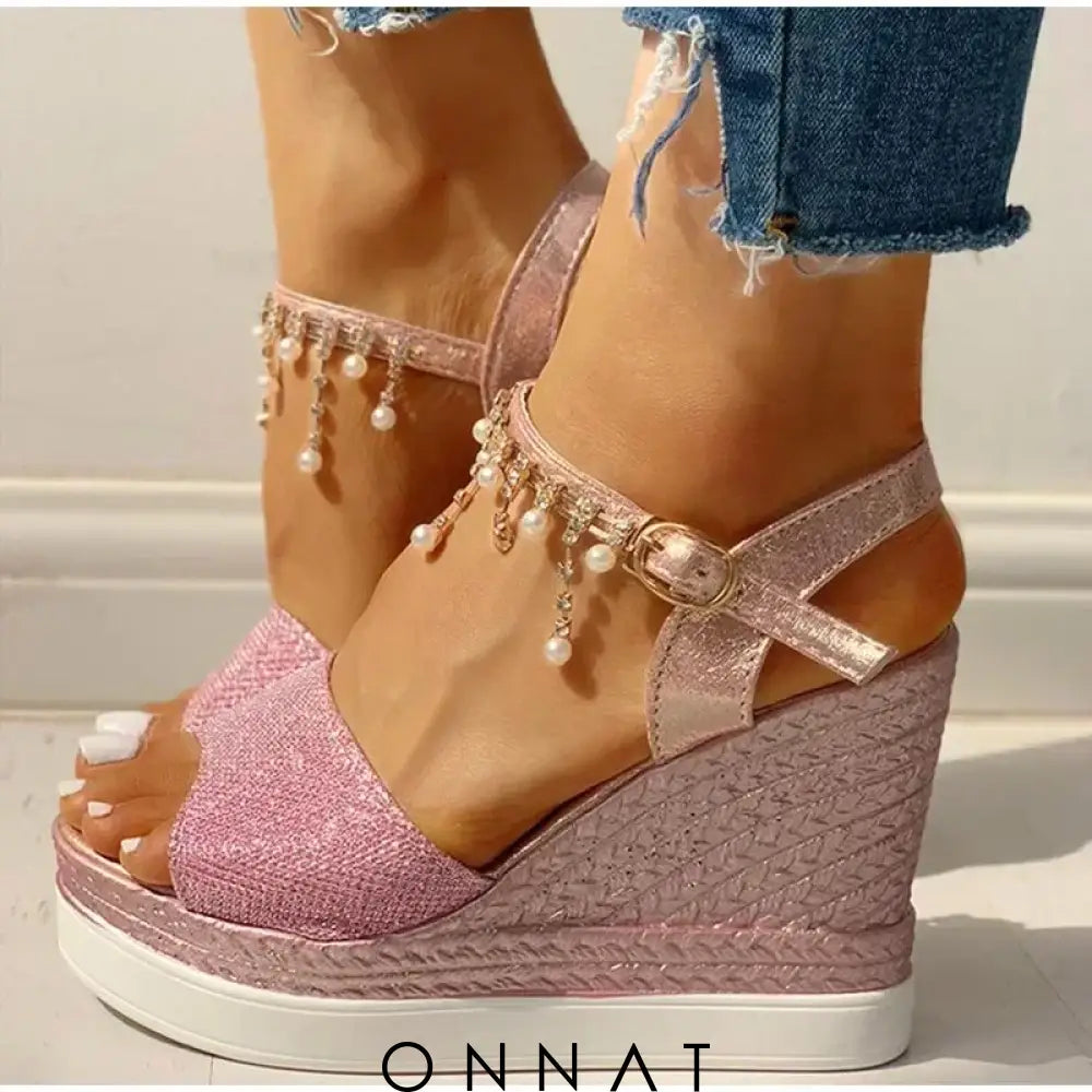 Onnat Pearl Sandals Roze / 35 Sandals