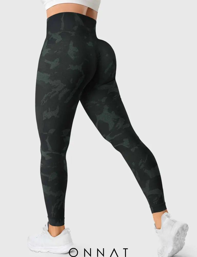 Onnat Savanna Seamless Leggings Black / S