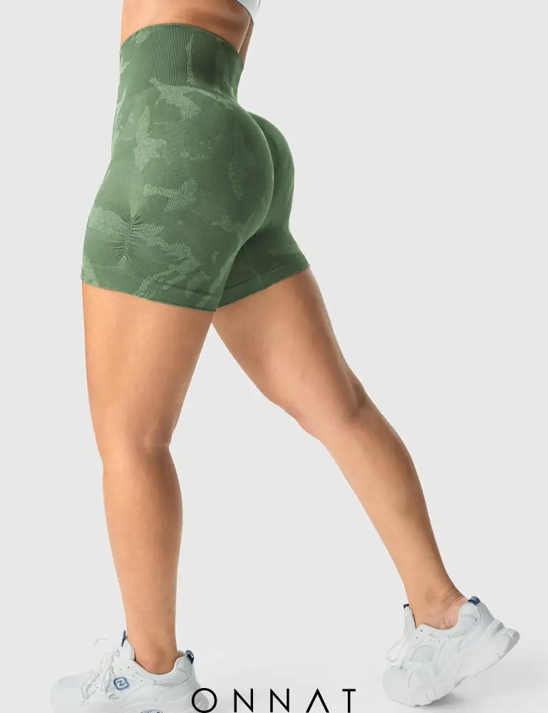 Onnat Savanna Seamless Shorts Green / S