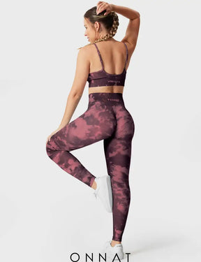 Onnat Seamless Print Jada Leggings/ Shorts/ Bras Leggings