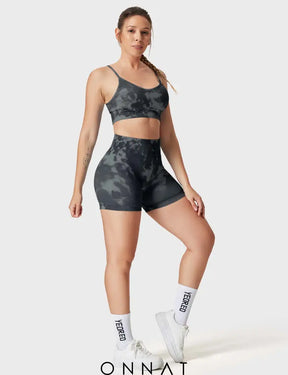 Onnat Seamless Print Jada Leggings/ Shorts/ Bras Leggings