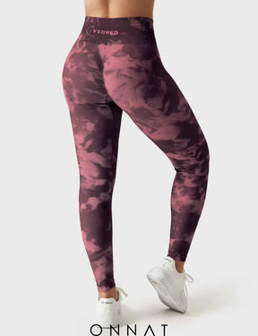 Onnat Seamless Print Jada Leggings/ Shorts/ Bras Leggings