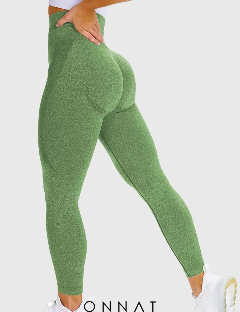 Onnat Smile Contour Leggings Avocad Green / Xs