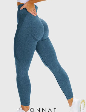 Onnat Smile Contour Leggings Blue Dark / Xs