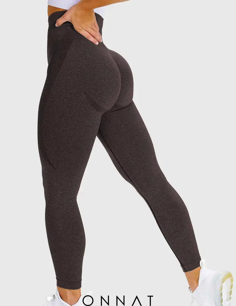 Onnat Smile Contour Leggings Chocolate / Xs