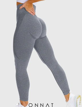 Onnat Smile Contour Leggings Grey / Xs