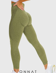 Onnat Smile Contour Leggings Light Green / S