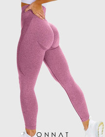 Onnat Smile Contour Leggings Pink / Xs