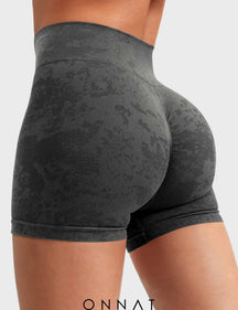 Onnat Snowy Seamless Shorts Dark Grey / Xs