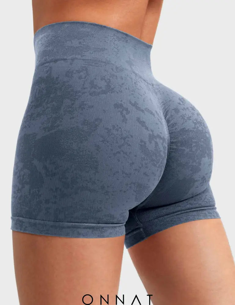 Onnat Snowy Seamless Shorts Evening Blue / Xs