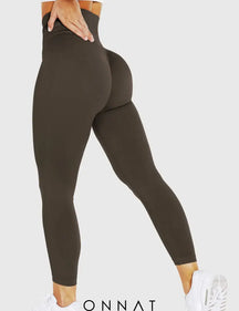 Onnat Solid Leggings Olive / S