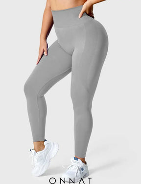 Onnat Solid Smile Contour Leggings