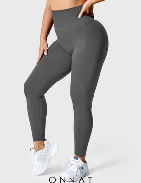 Onnat Solid Smile Contour Leggings