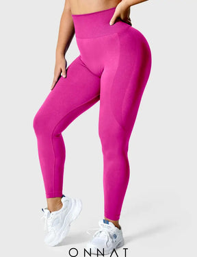 Onnat Solid Smile Contour Leggings