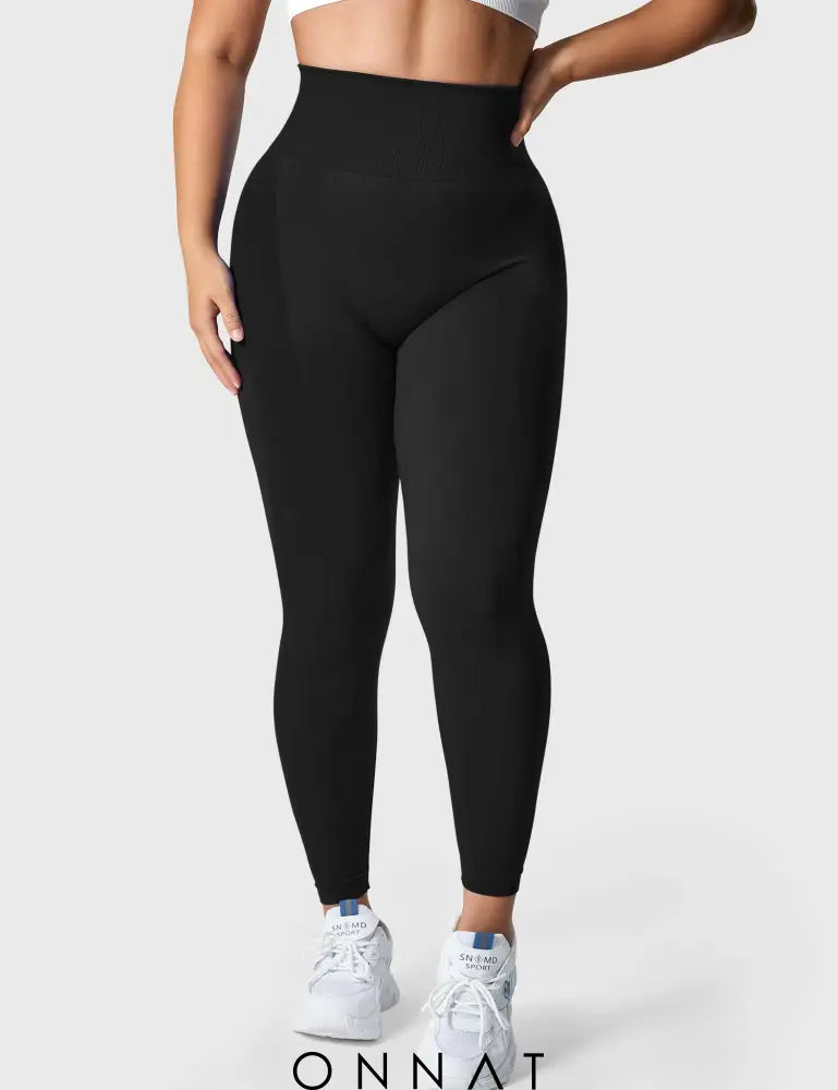 Onnat Solid Smile Contour Leggings