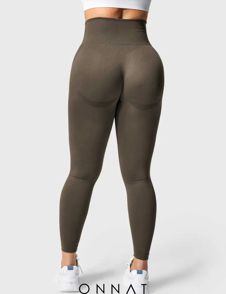 Onnat Solid Smile Contour Leggings