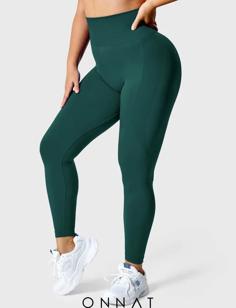 Onnat Solid Smile Contour Leggings