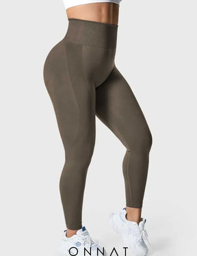 Onnat Solid Smile Contour Leggings