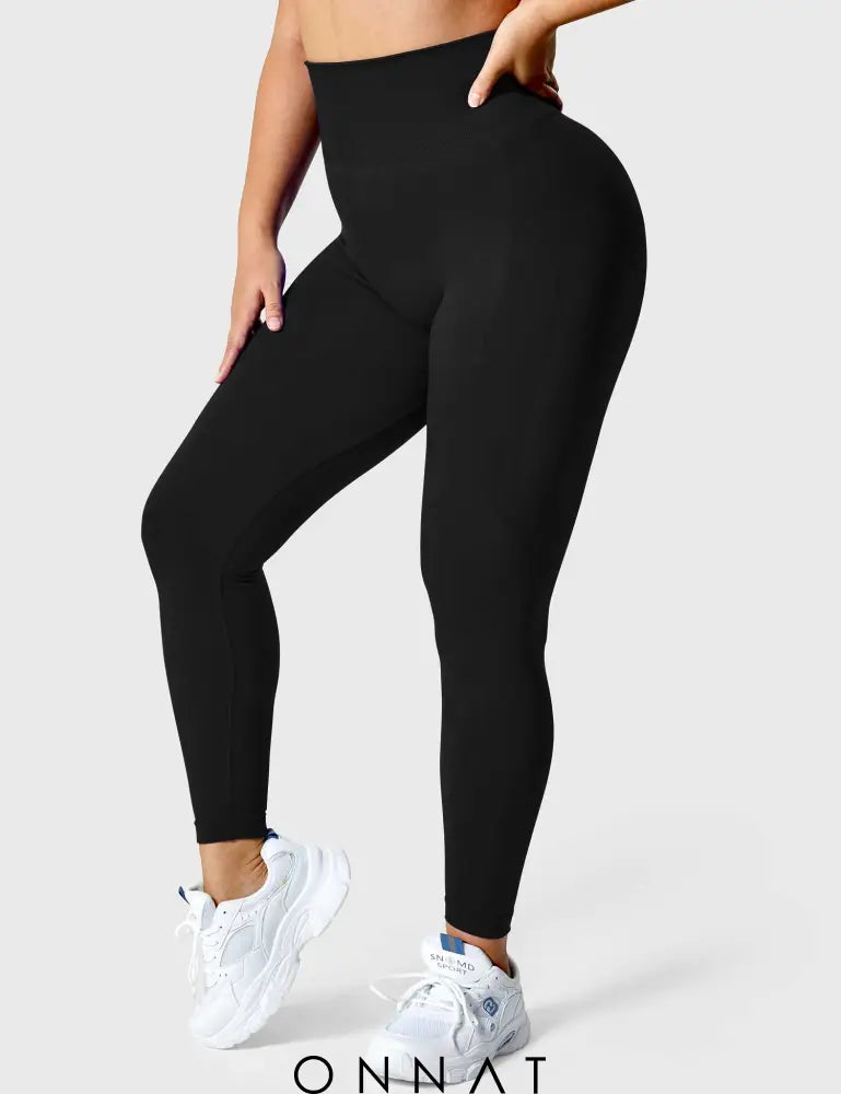 Onnat Solid Smile Contour Leggings