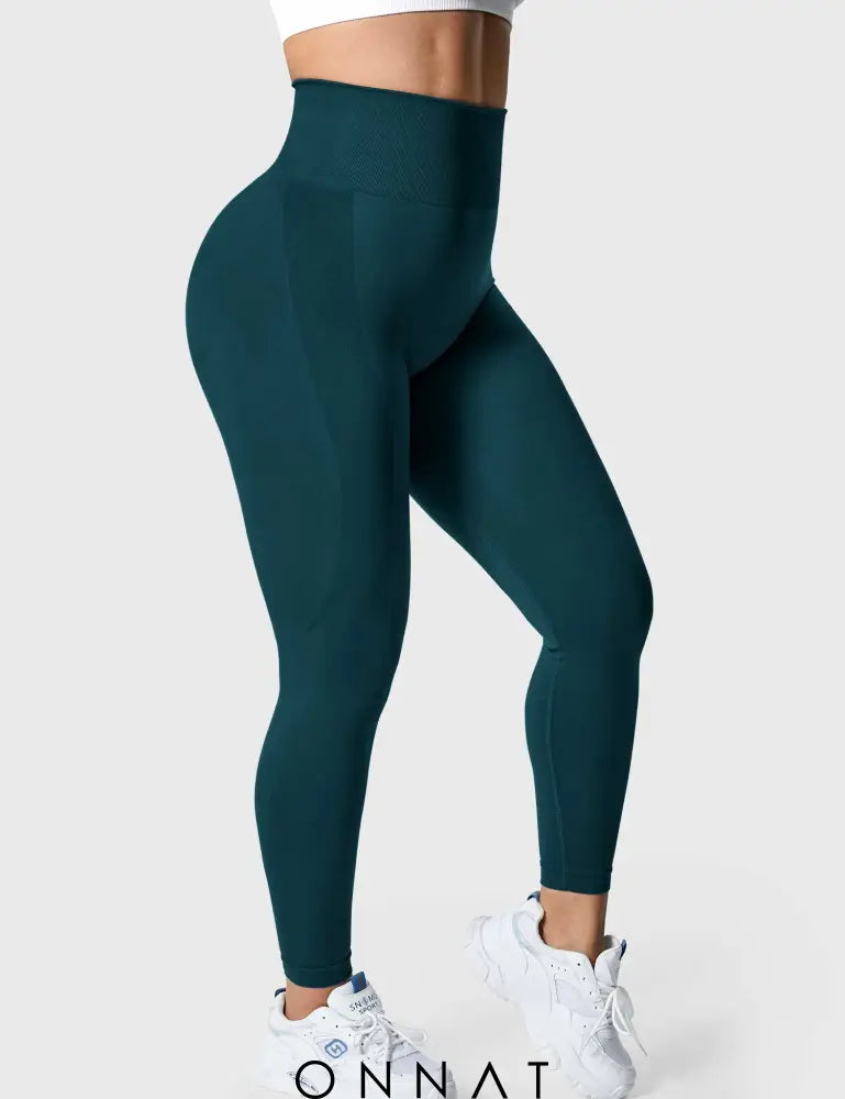 Onnat Solid Smile Contour Leggings