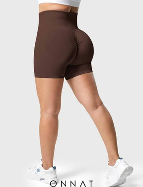 Onnat Strength Seamless Shorts Brown / S