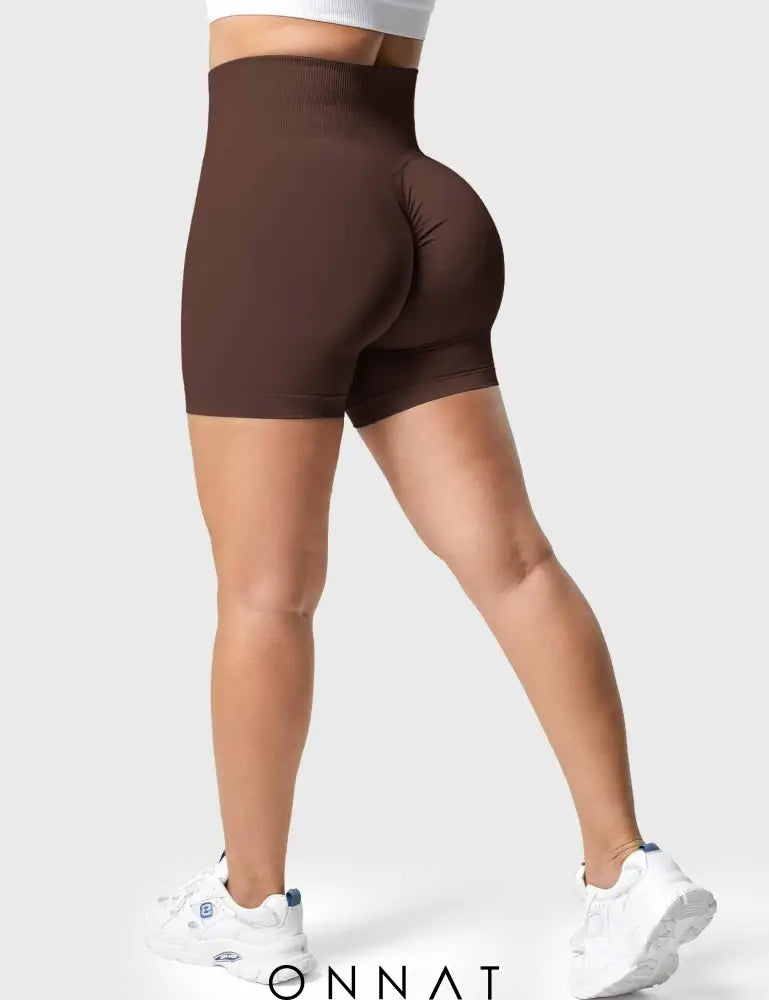 Onnat Strength Seamless Shorts Brown / S