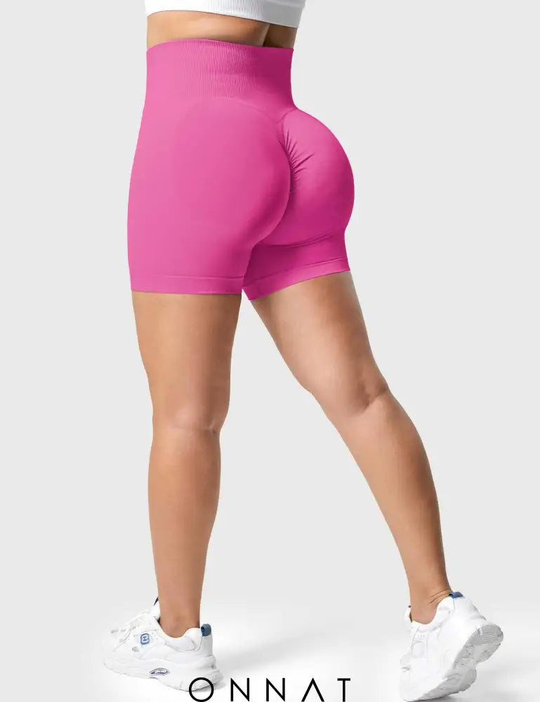 Onnat Strength Seamless Shorts Pink / Xs