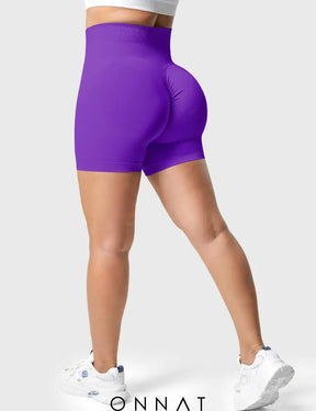 Onnat Strength Seamless Shorts Purple / S