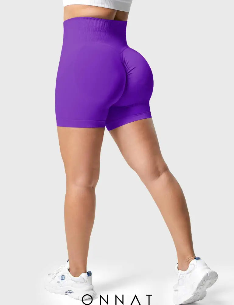 Onnat Strength Seamless Shorts Purple / S