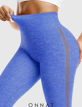 Onnat Stripe Mesh Leggings