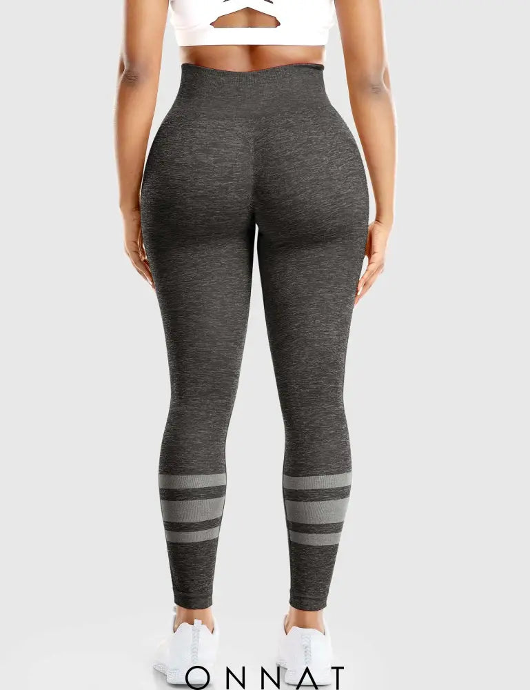 Onnat Stripe Mesh Leggings