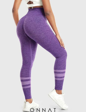 Onnat Stripe No Mesh Leggings