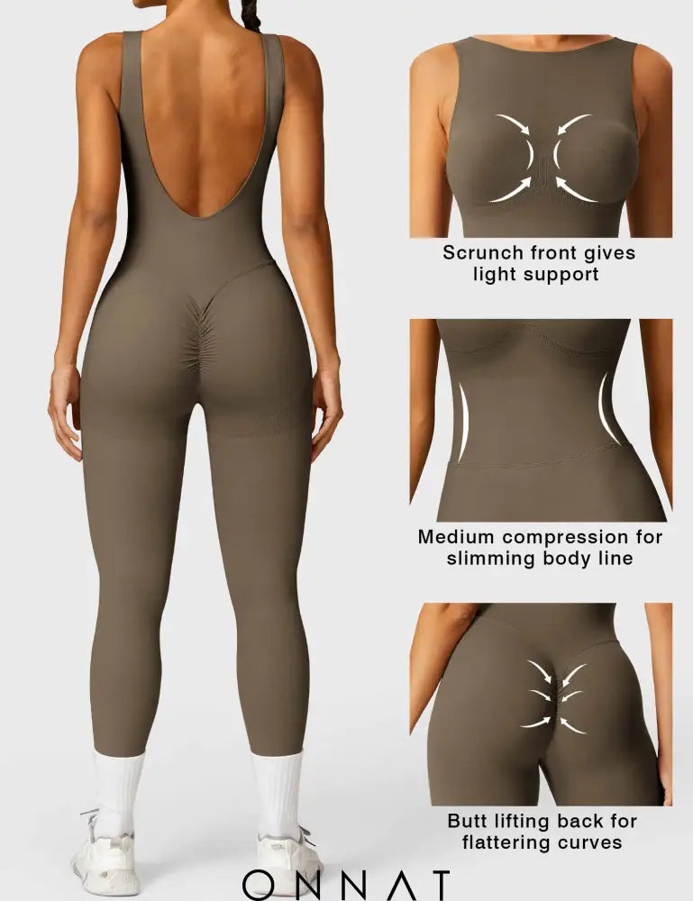 Onnat Swanky Seamless Jumpsuit Jumpsuits