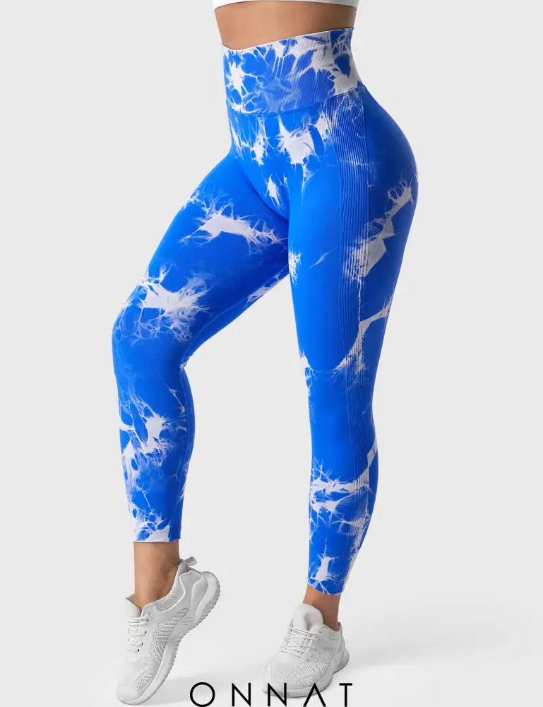 Onnat Tie Dye Seamless Leggings