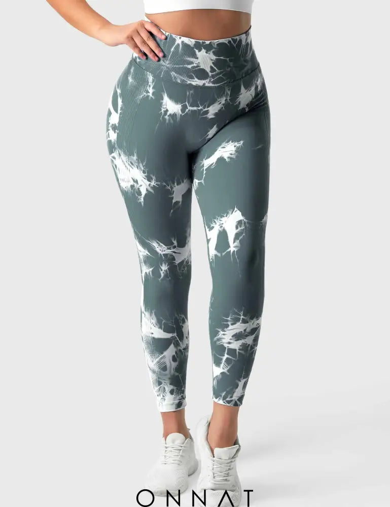 Onnat Tie Dye Seamless Leggings