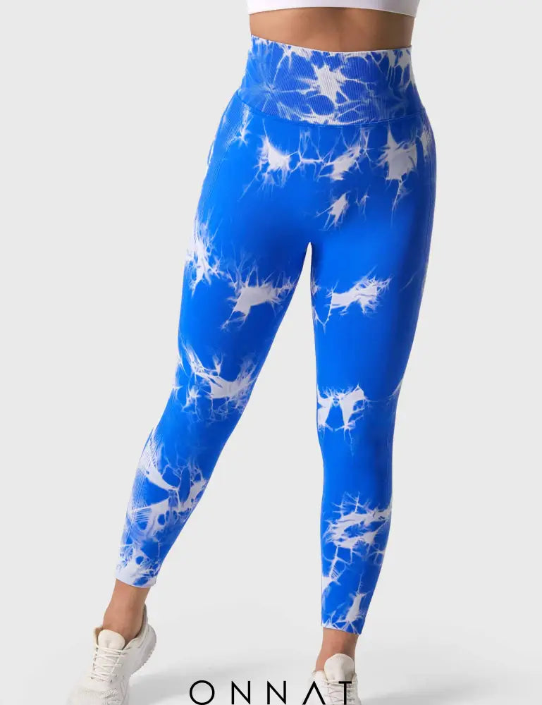 Onnat Tie Dye Seamless Leggings