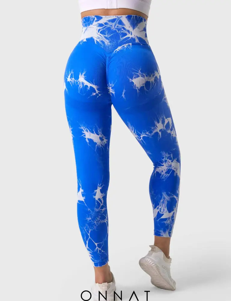 Onnat Tie Dye Seamless Leggings