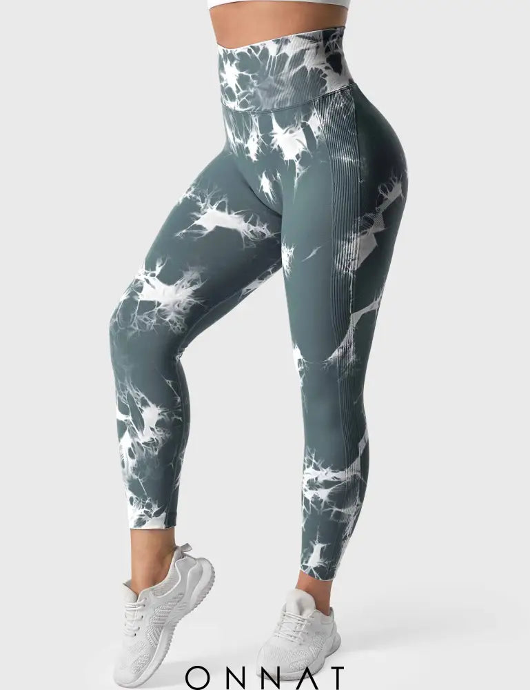 Onnat Tie Dye Seamless Leggings