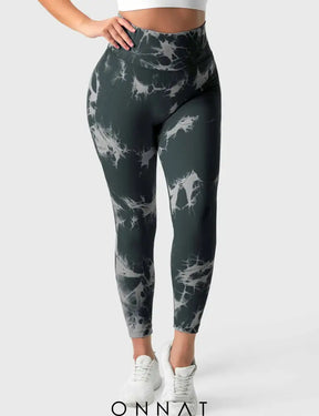 Onnat Tie Dye Seamless Leggings