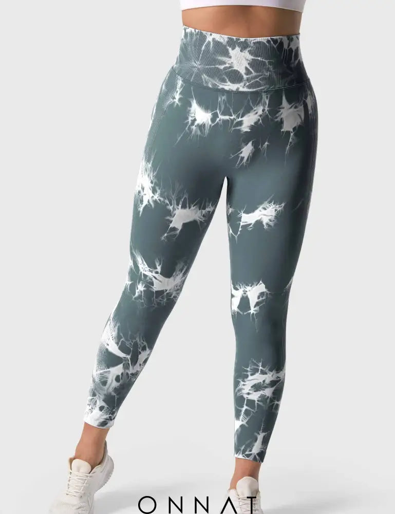 Onnat Tie Dye Seamless Leggings